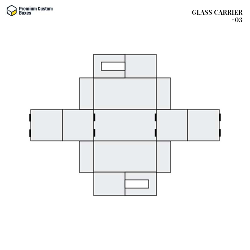 Custom Glass Carrier Boxes | Custom Glass Boxes | Glassware Storage