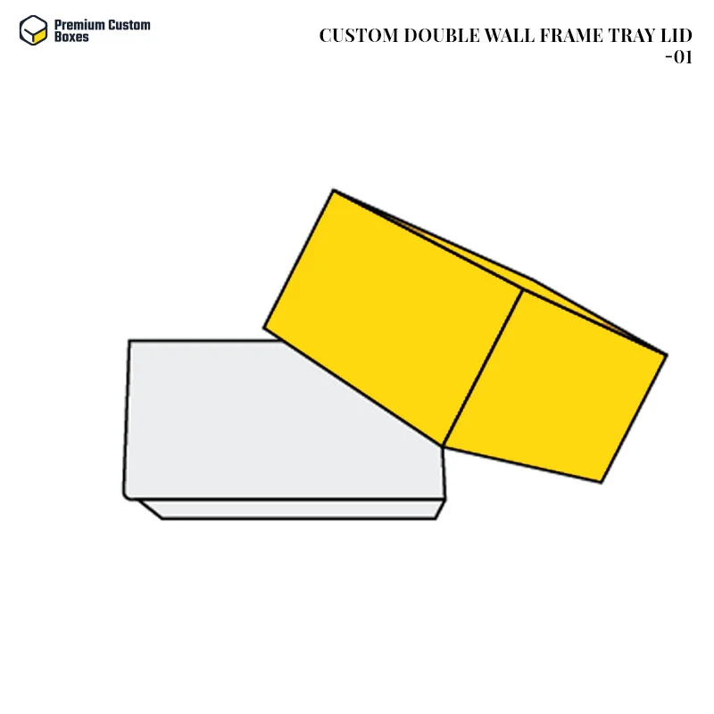 Custom Double Wall Frame Tray Lid