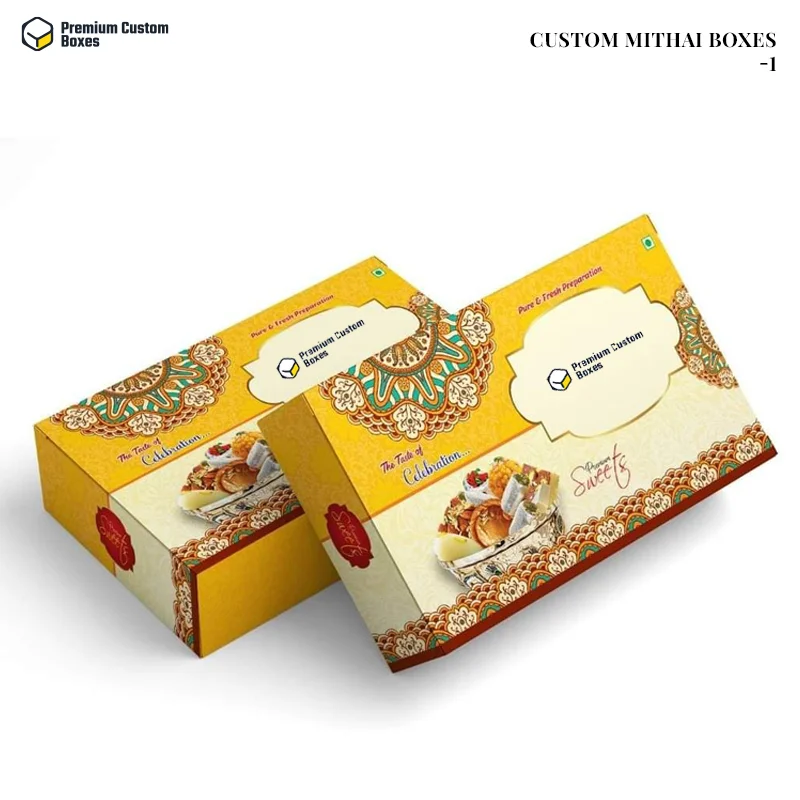 Custom Mithai Boxes 1