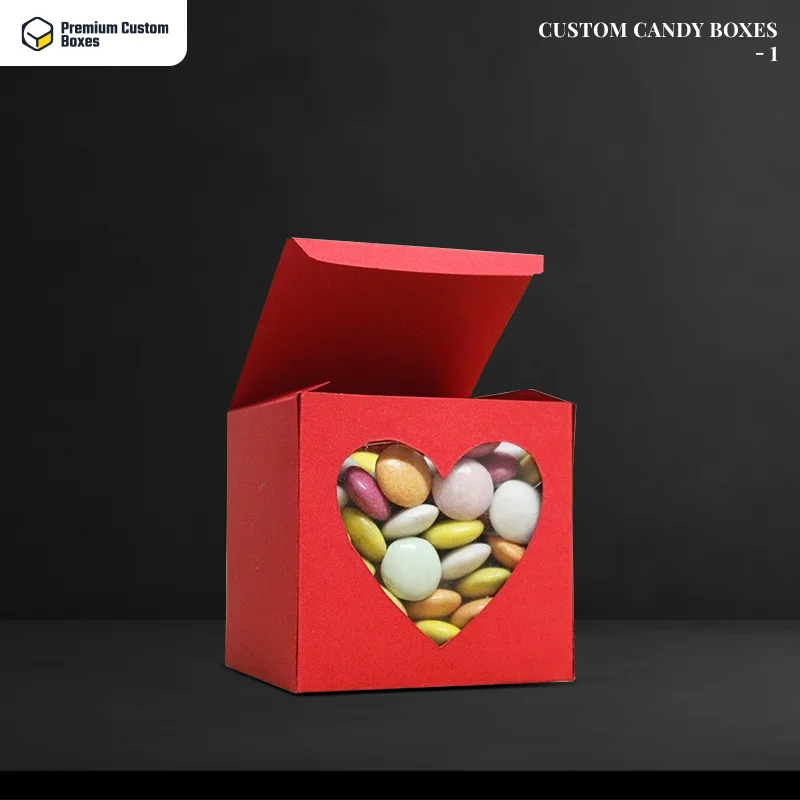 Custom Candy Boxes with window 1