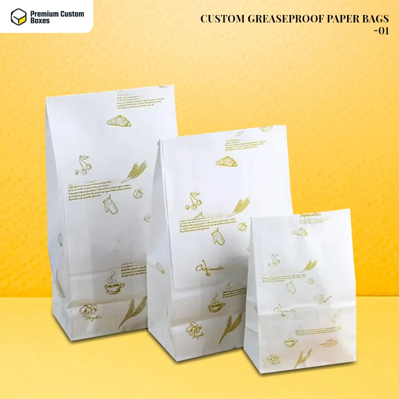 Custom Greaseproof Paper Bags