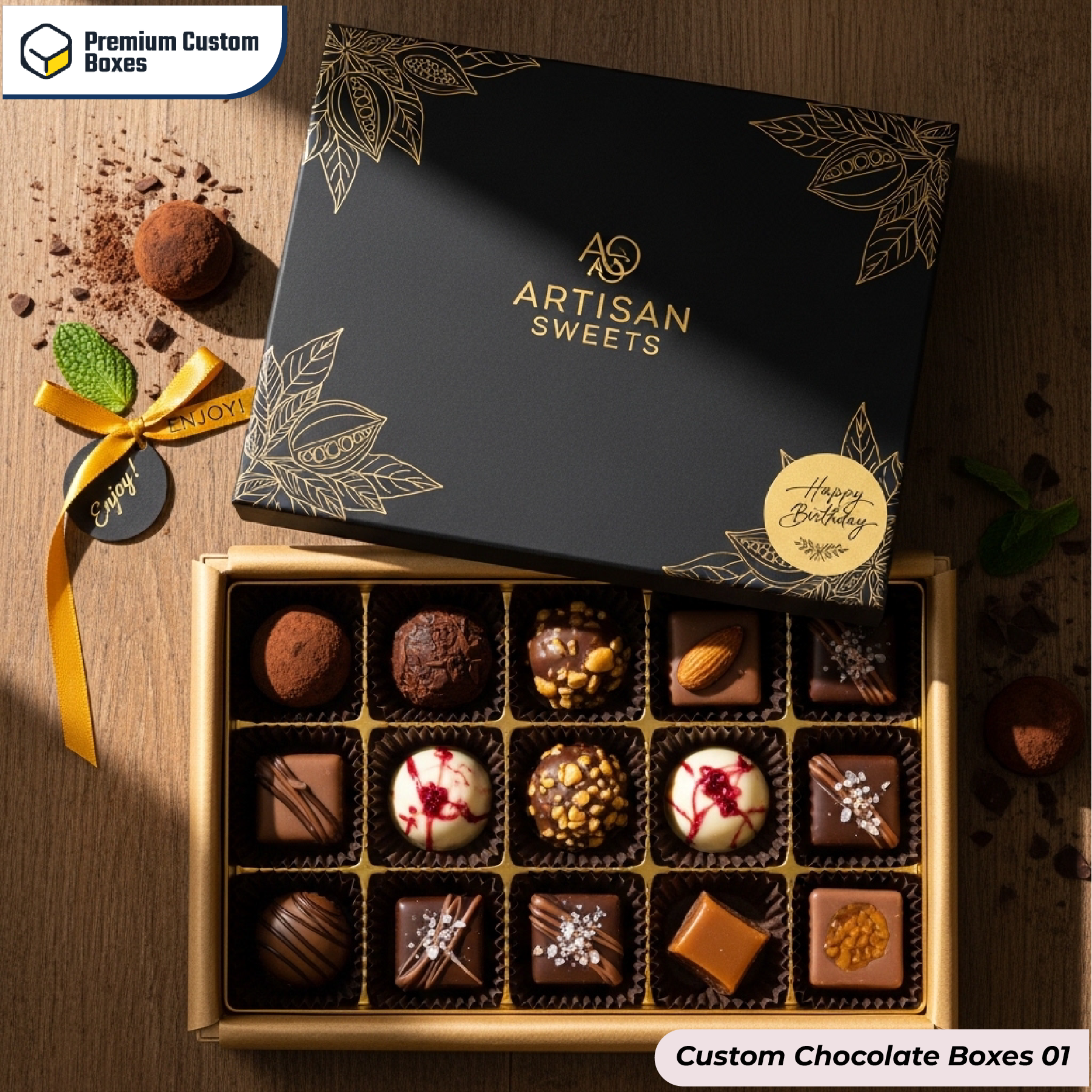 Custom Chocolate Boxes