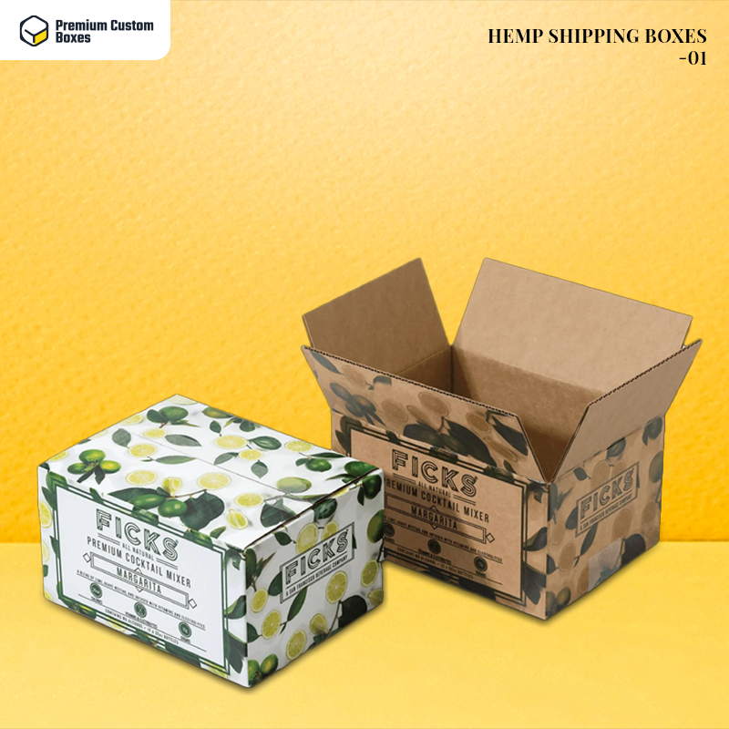 Custom Hemp Shipping Boxes