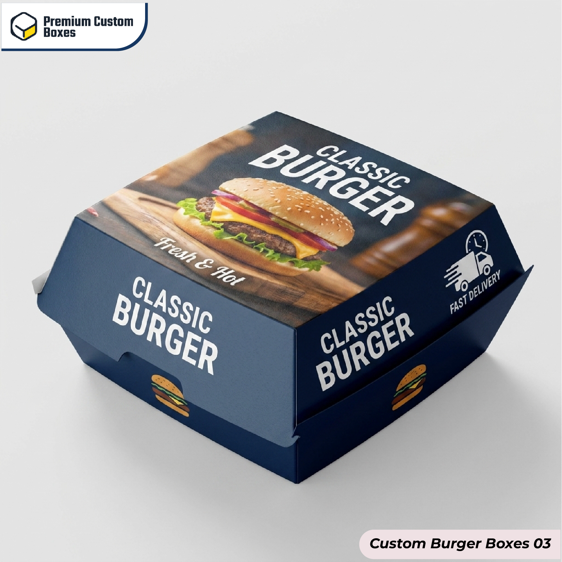 Custom Burger Boxes
