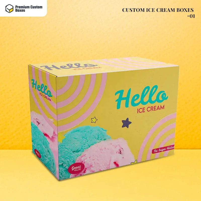 Custom Ice Cream Boxes