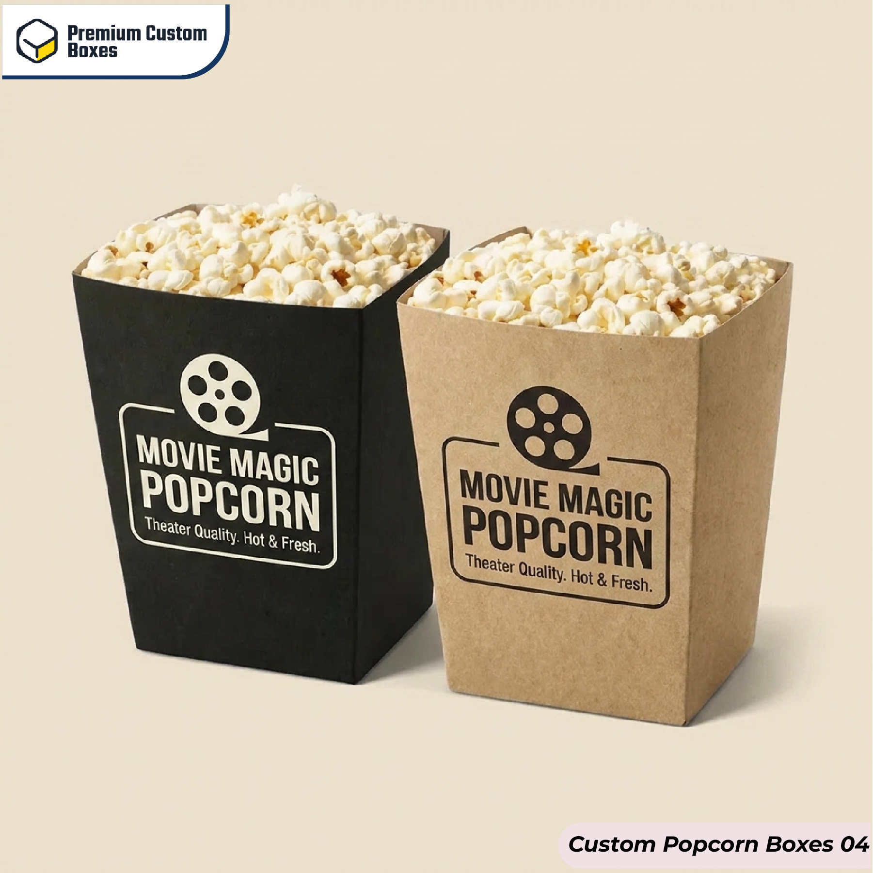 Custom Popcorn Boxes