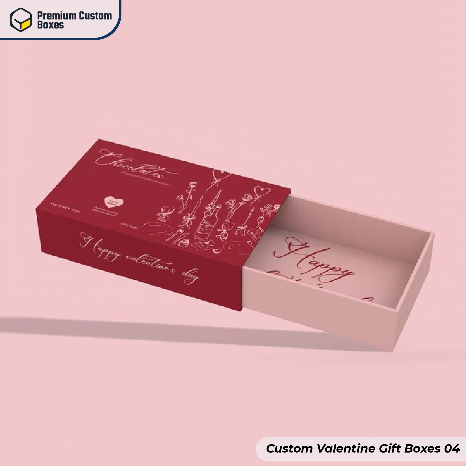 Custom Valentine Gift Boxes