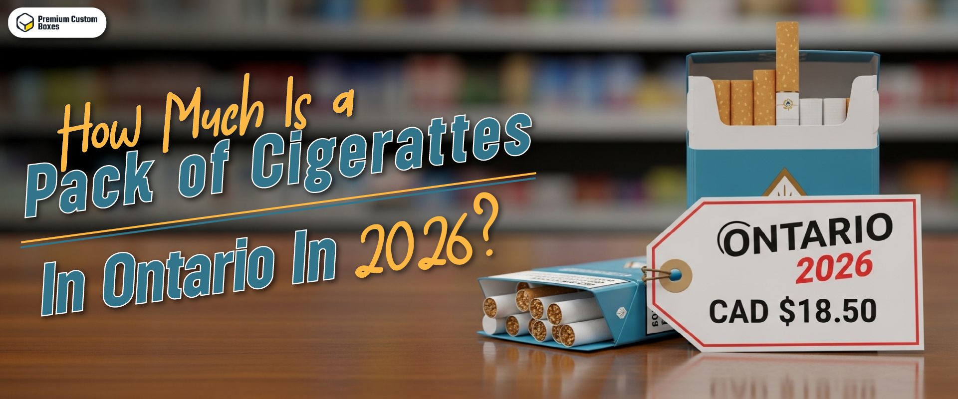 How Much Is a Pack of Cigarettes in Ontario in 2026?