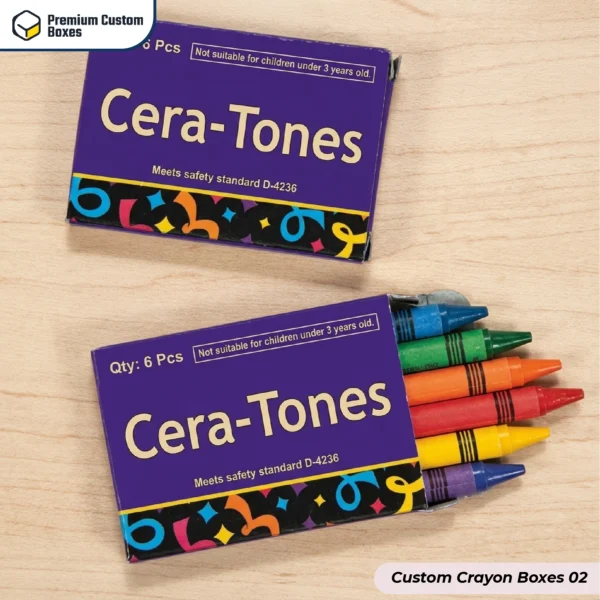 Custom Crayon Boxes with logo (2)