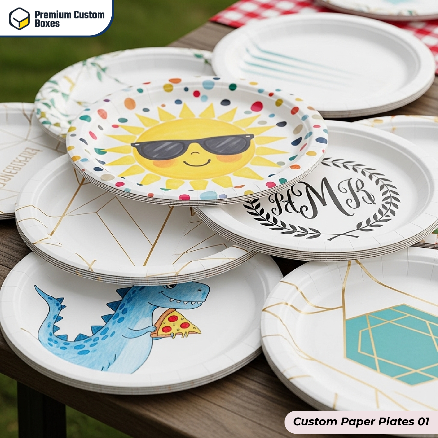Custom Paper Plates