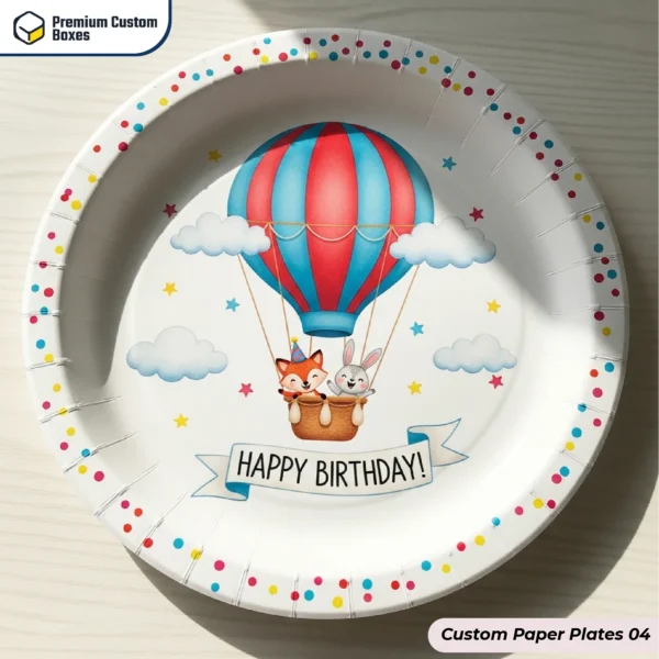 Custom Paper Plates with logo (4)