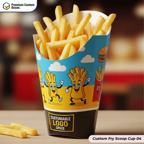 Custom printed Fry Scoop Cup (4)