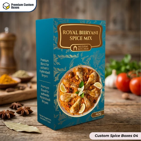 Custom printed Spice Boxes (4)