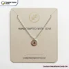 Printed Necklace Cards (4)