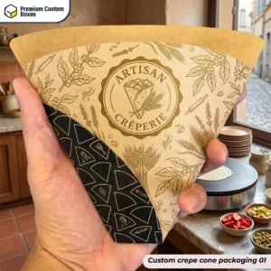 Custom crepe cone packaging wholesale (1)