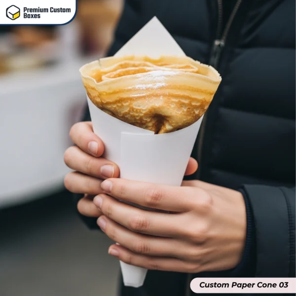Custom printed Paper Cone (3)