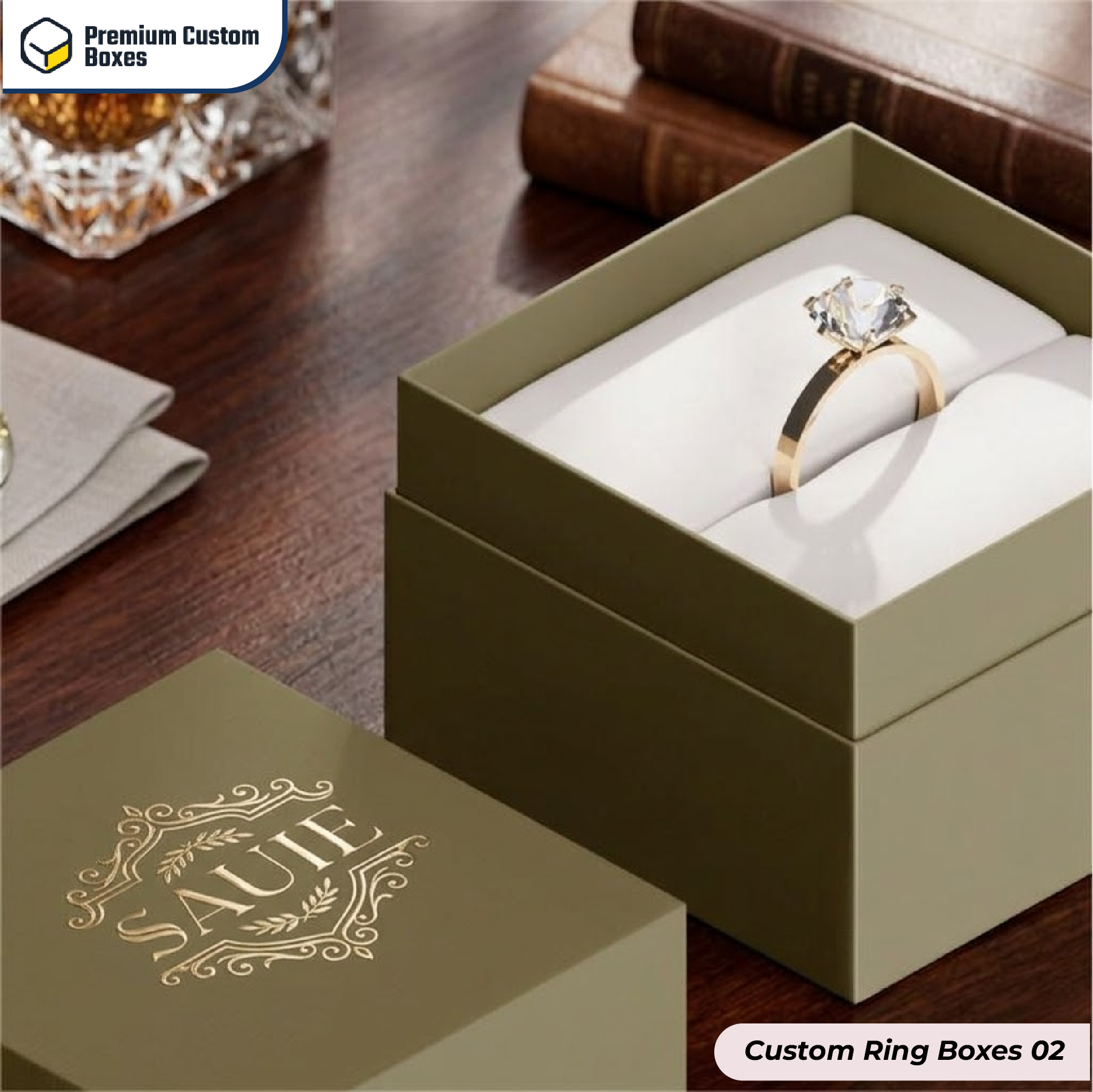 Custom Ring Boxes