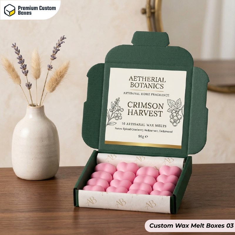 Custom Wax Melt Boxes