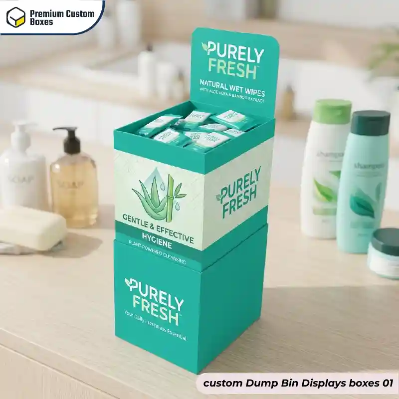 Custom Dump Bin Display Boxes