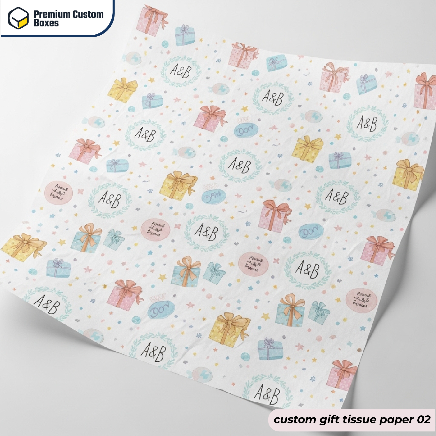Custom Gift Tissue Paper
