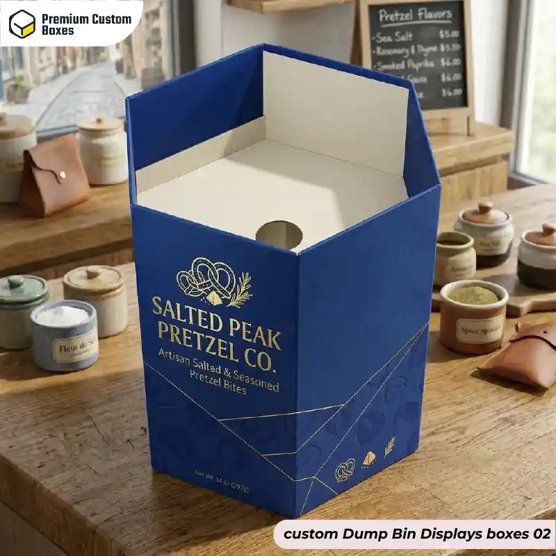 Custom Dump Bin Display Boxes