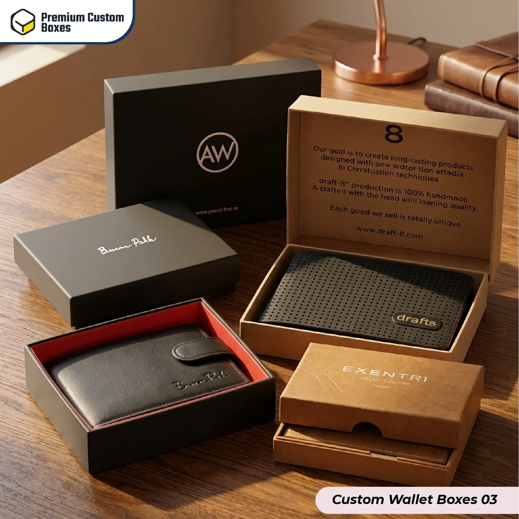 Custom Wallet Boxes