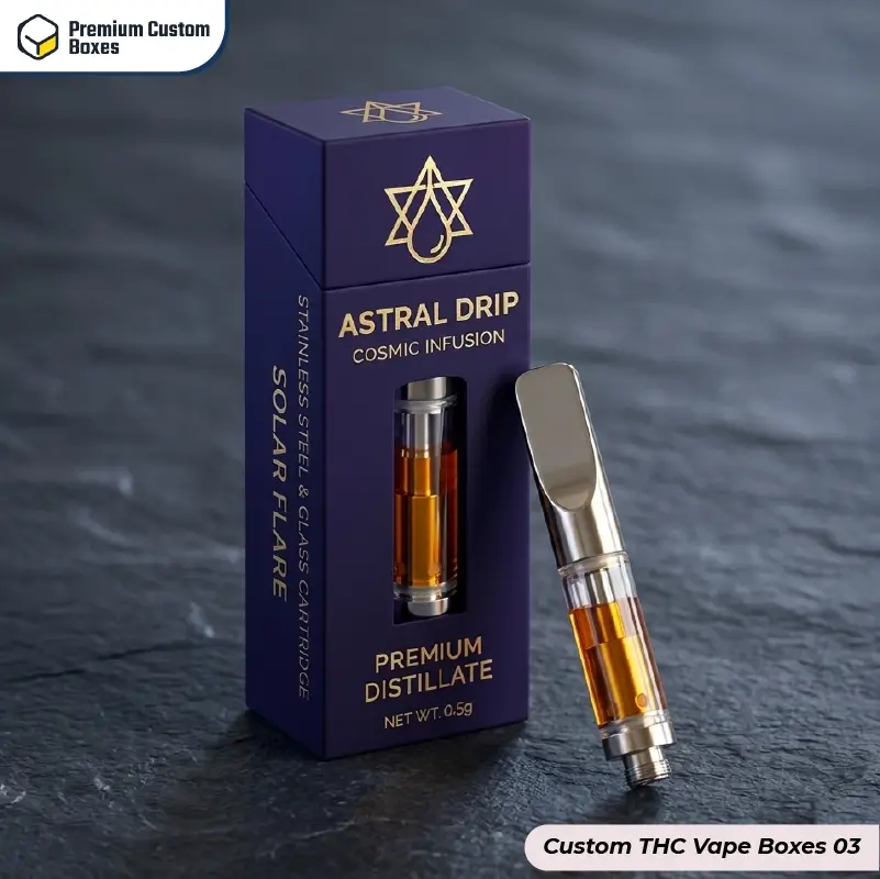 Custom THC Vape Boxes