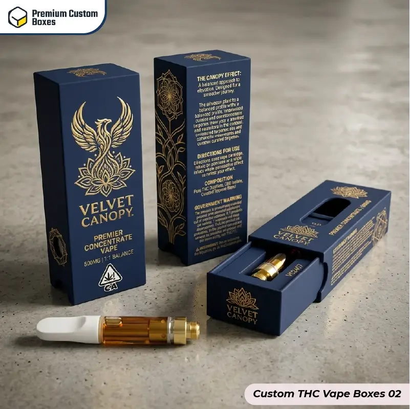 Custom THC Vape Boxes