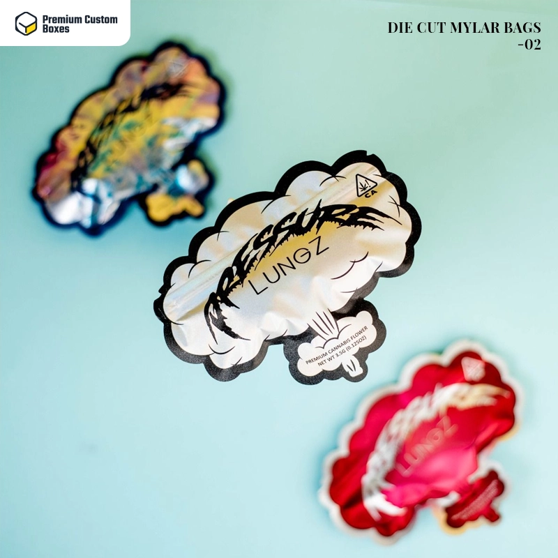 Die Cut Mylar Bags