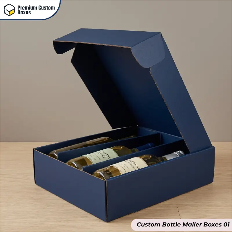 Custom Bottle Mailer Boxes