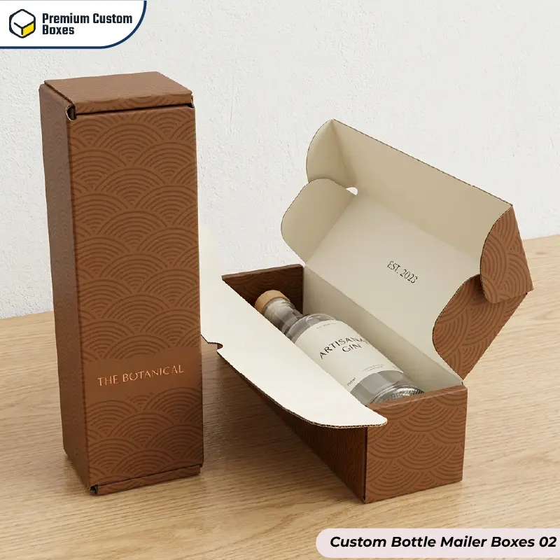 Custom Bottle Mailer Boxes