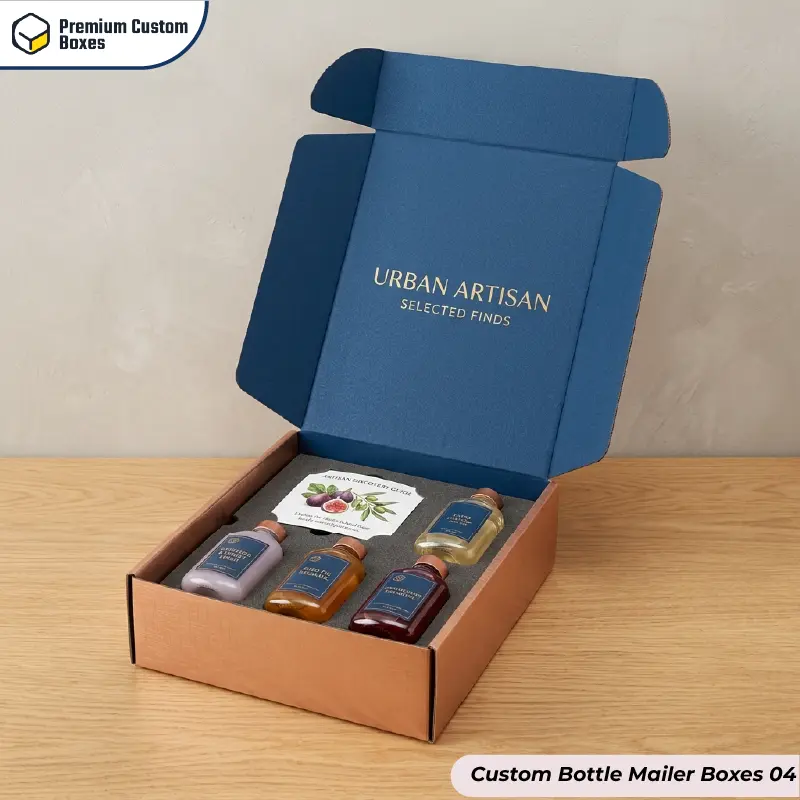 Custom Bottle Mailer Boxes