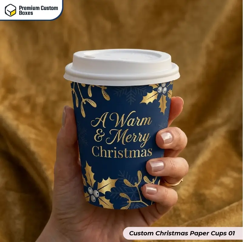 Custom Christmas Paper Cups