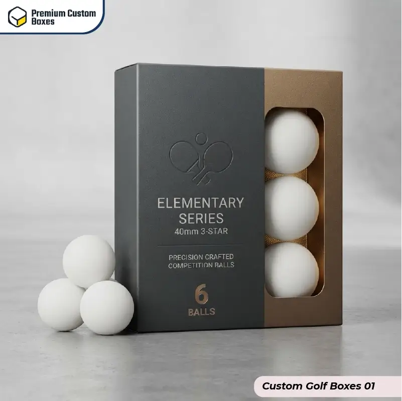 Custom Ping Pong Boxes