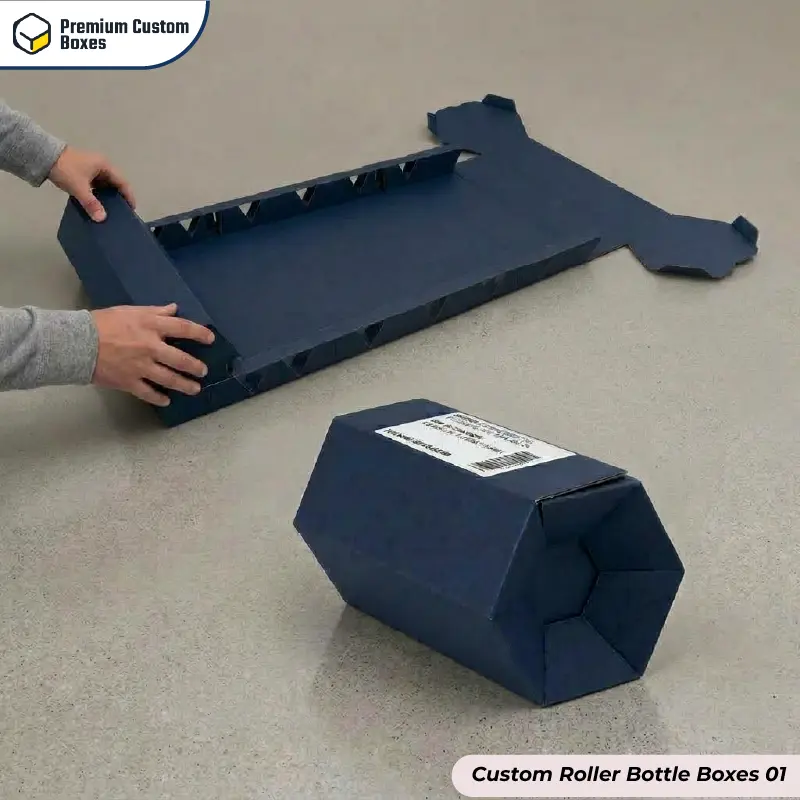 Custom Roller Bottle Boxes