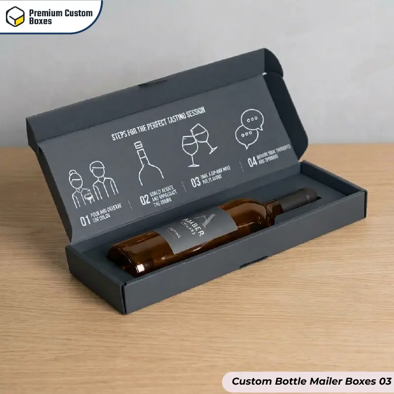 Custom Bottle Mailer Boxes