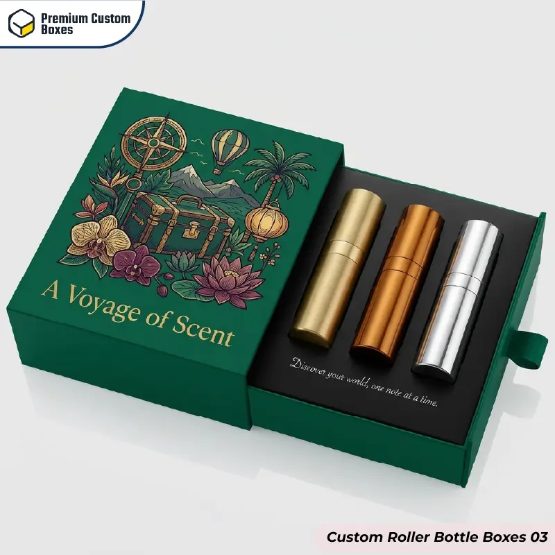 Custom Roller Bottle Boxes