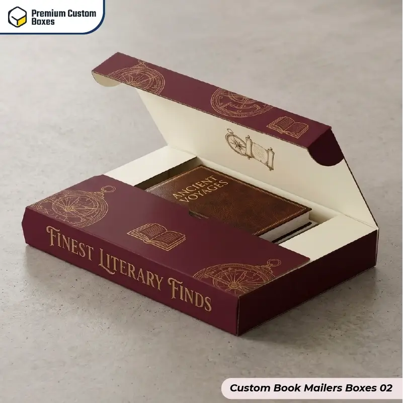 Custom Book Mailer Boxes
