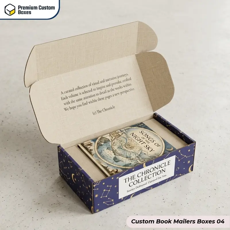 Custom Book Mailer Boxes