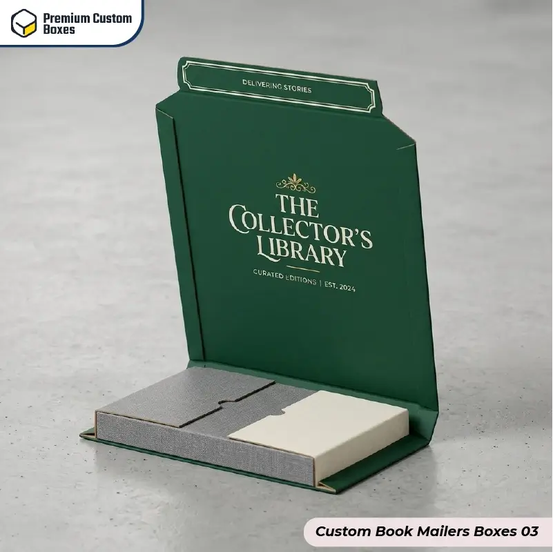Custom Book Mailer Boxes