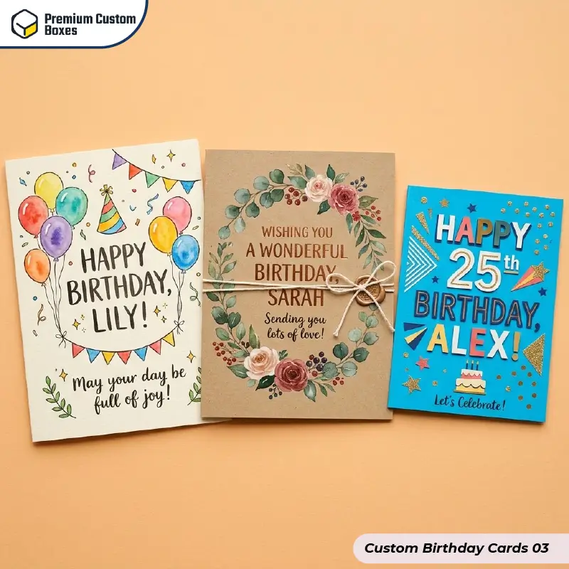 Custom Birthday Cards