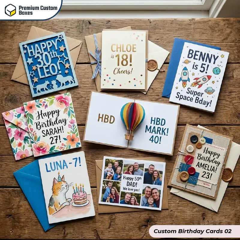 Custom Birthday Cards