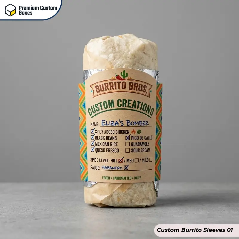 Custom Burrito Sleeves