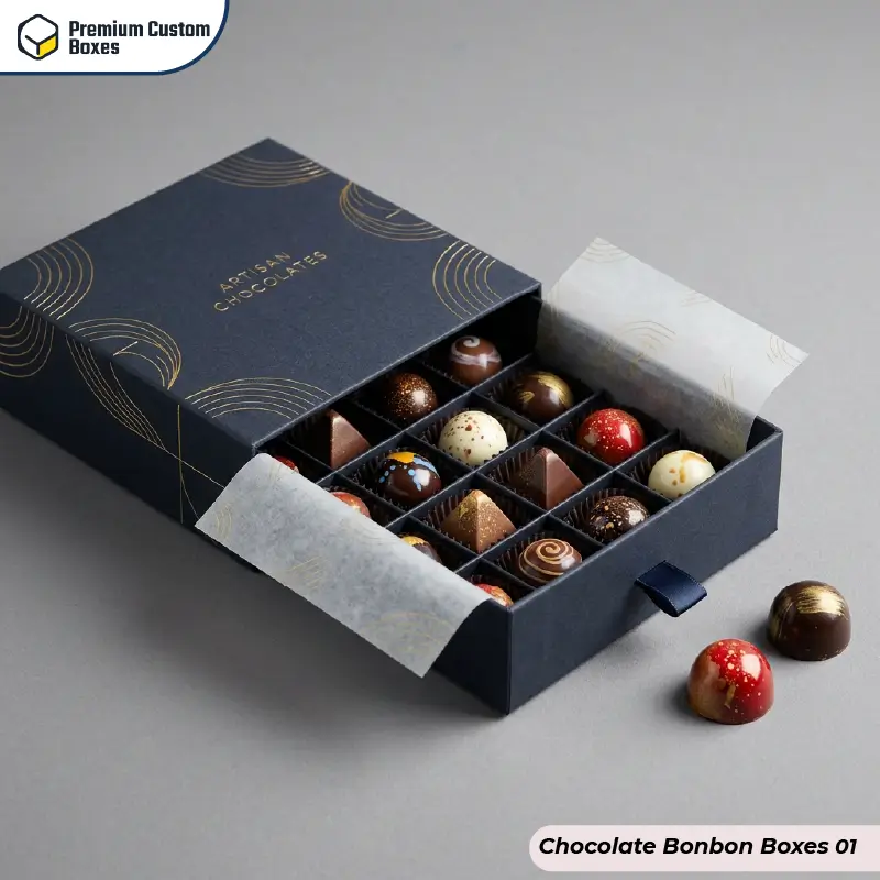 Chocolate Bonbon Boxes