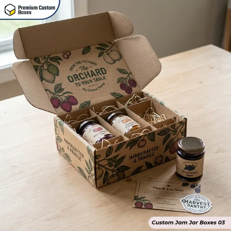 Custom Jam Jar Boxes
