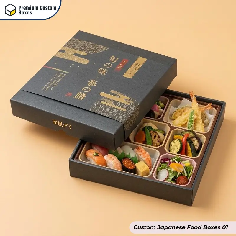 Custom Japanese Food Boxes