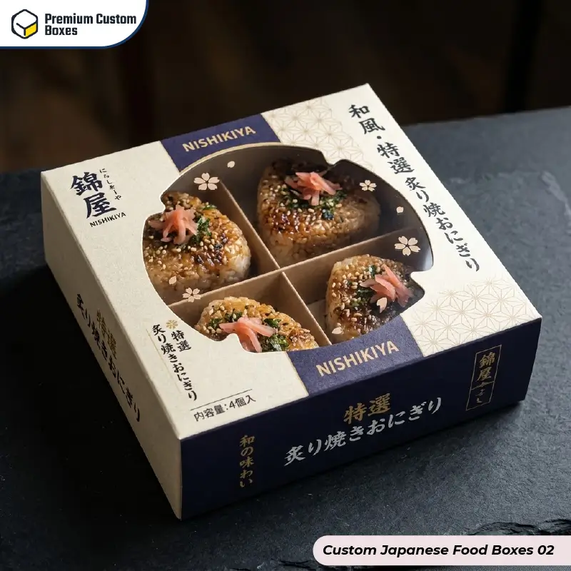 Custom Japanese Food Boxes