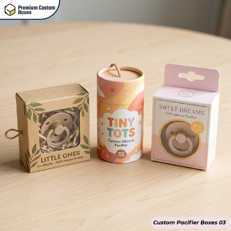 Custom Pacifier Boxes