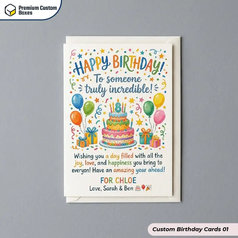 Custom Birthday Cards