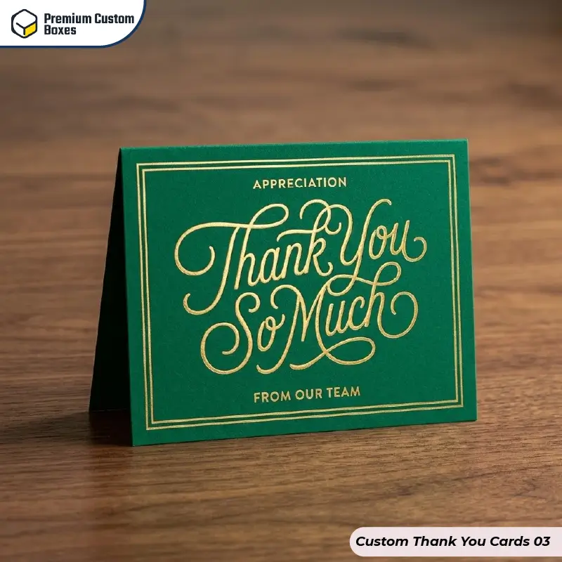 Custom Thank You Cards